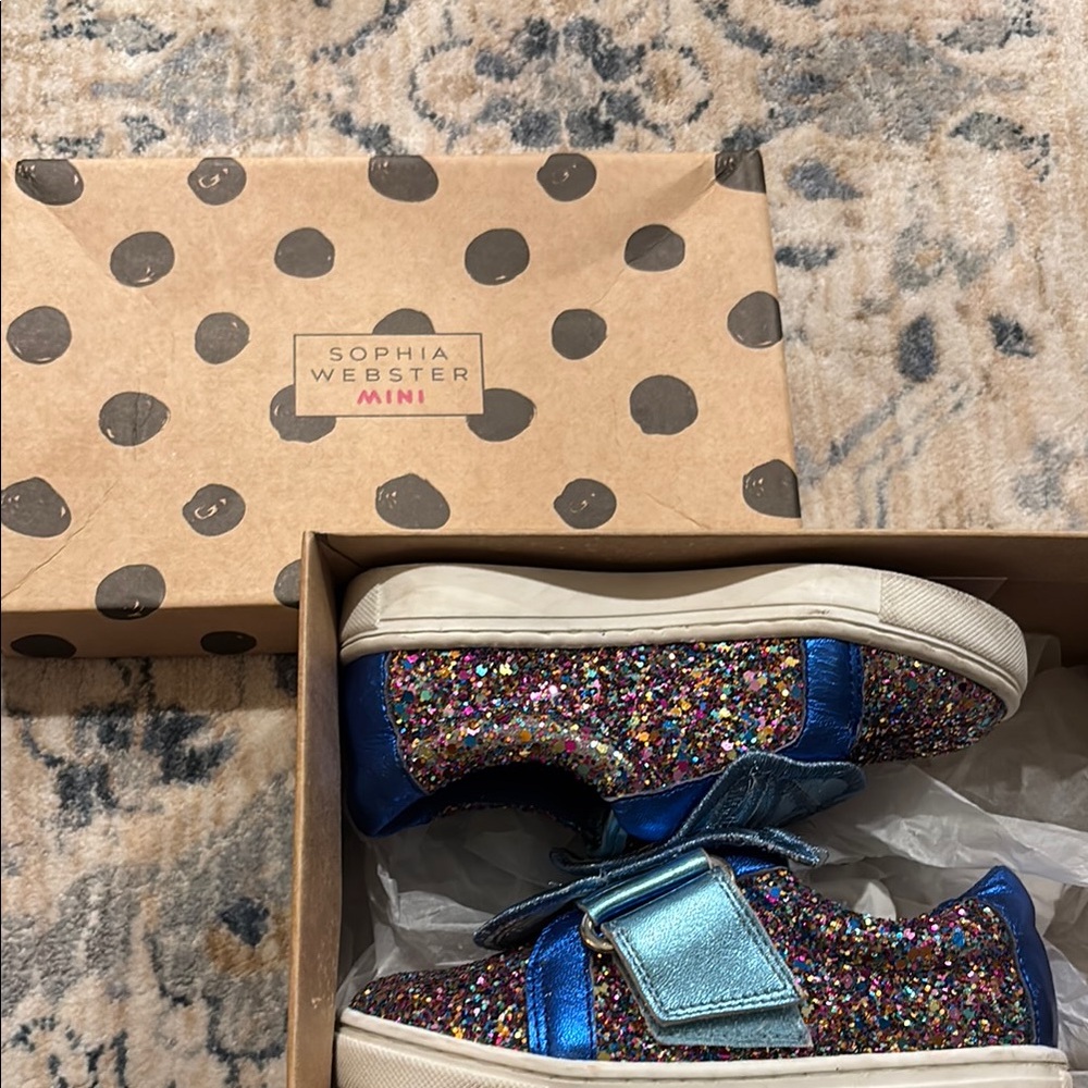 Sophia Webster Glitter Kids Shoes - Multicolor